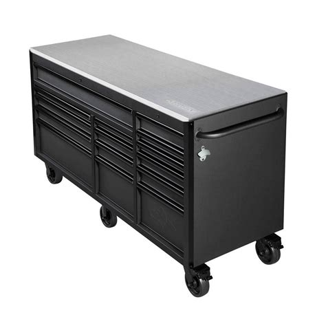 stainless steel tool box top|husky 72 inch top box.